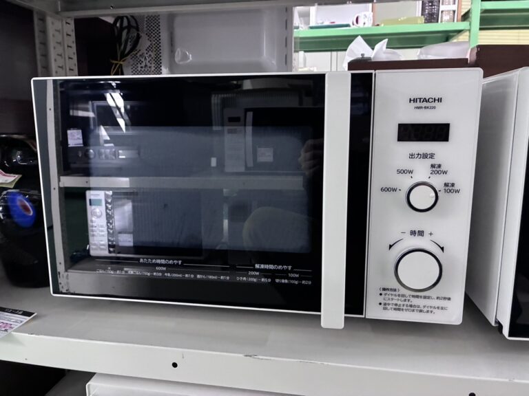 No.3464　単機能　電子レンジ　ガラス曇りあり　5,500円