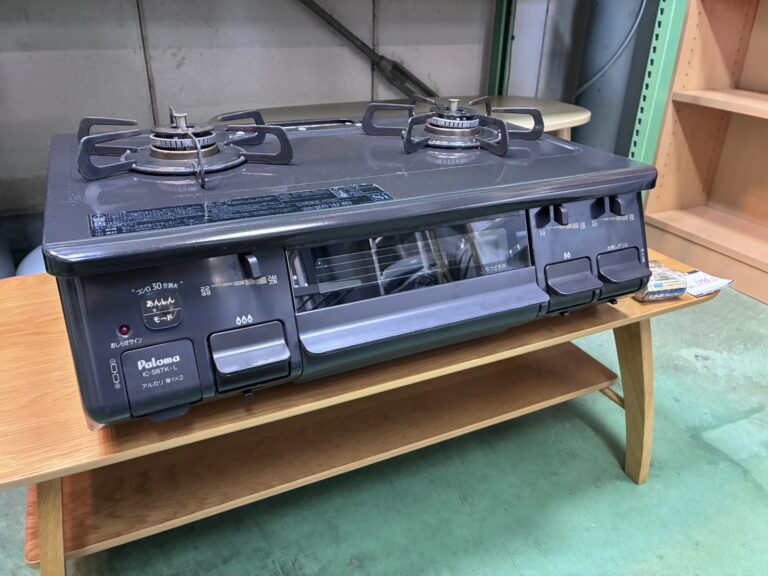 No.1960　ガスコンロ（LPガス）　6,600円 （税込）※焦げ付き・使用感あり・排気口カバー無し