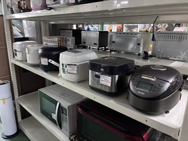 【炊飯器・各種】1.5合～3合炊き　2,200円（税込）～